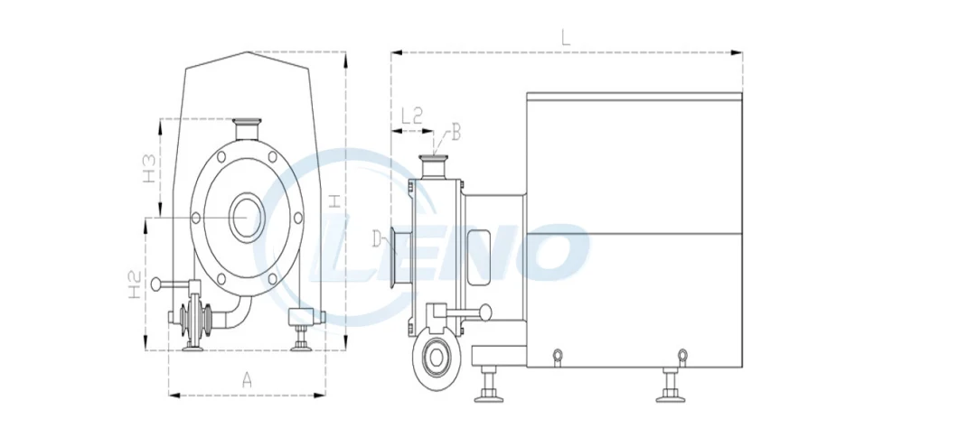 Stainless Steel Liquid Paste Cosmetic Shampoo Homogenizer High Shear Pump Mixing Emulsifier