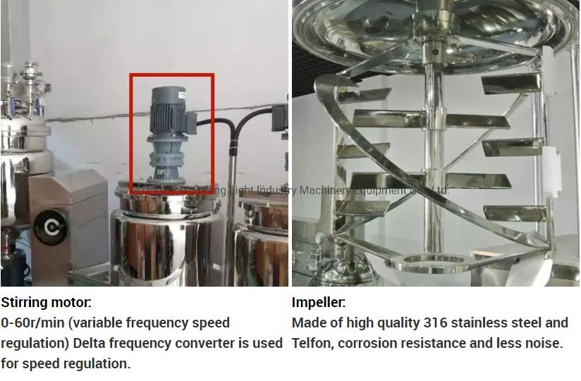 Jf-a Homogenous Emulsifying Mixing Machine Emulsifier for Cosmetics Industry