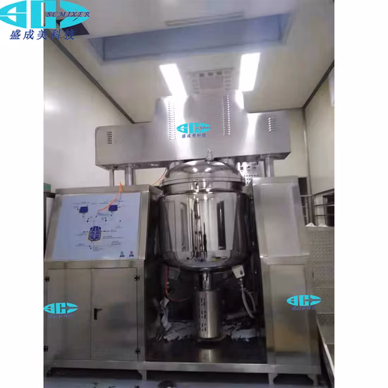 Emulsificante de creme de máquina emulsificante de dispersão de alto cisalhamento